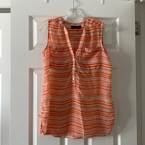 Apt 9 button down tank top